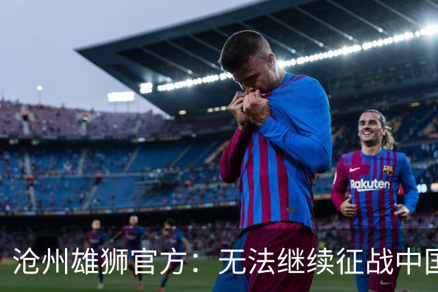 沧州雄狮官方：无法继续征战中国足球职业联赛
